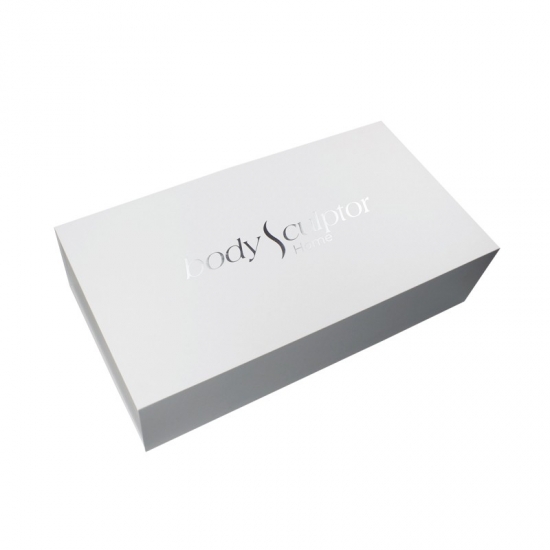 White personalised magnetic gift box
