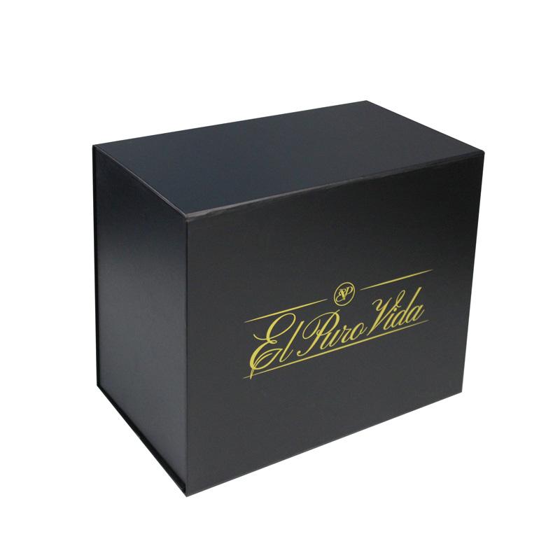 large flat pack gift folding boxes with magnetic closure