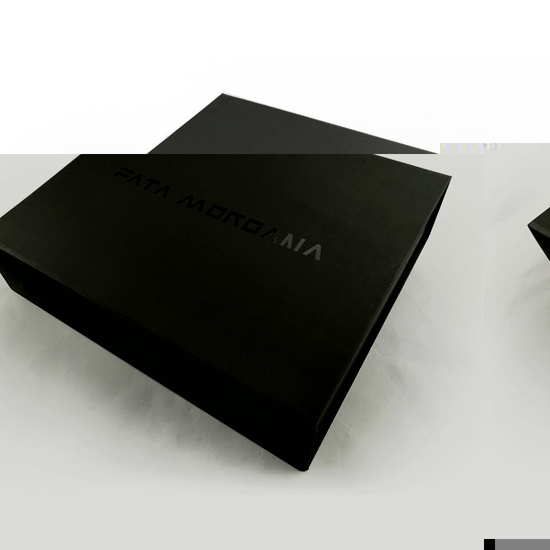 custom folding flat packing gift box with magnetic closure