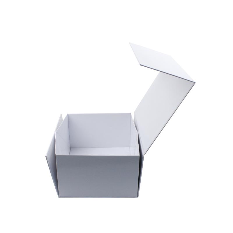white gloss collapsible cardboard boxes