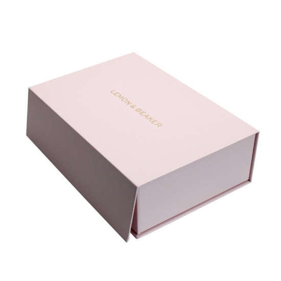 Pink magnetic gift box