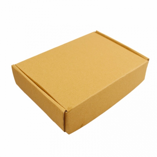 empty cardboard postal box