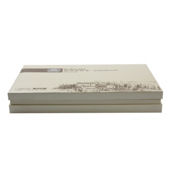 Pearl paper EVA foam clamshell book box