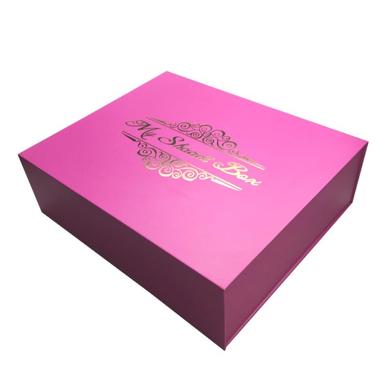 Pink Foldable Gift Box
