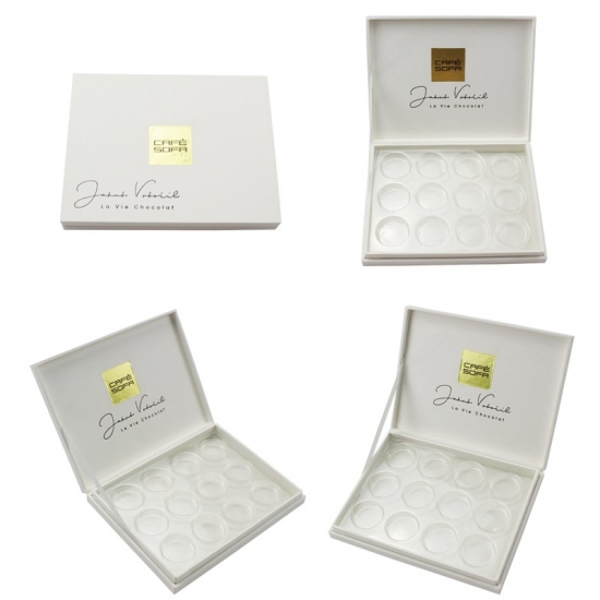 logo gold foil stamping with blister PVC tray