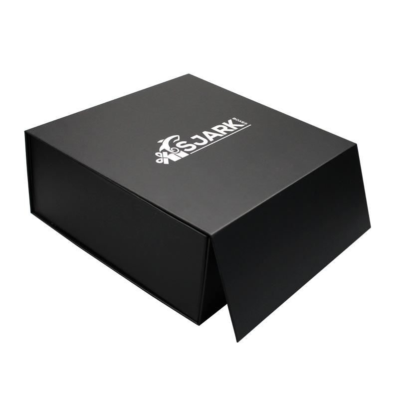 Black Apparel Boxes