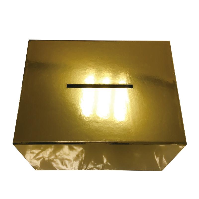 Gold Cardboard Box