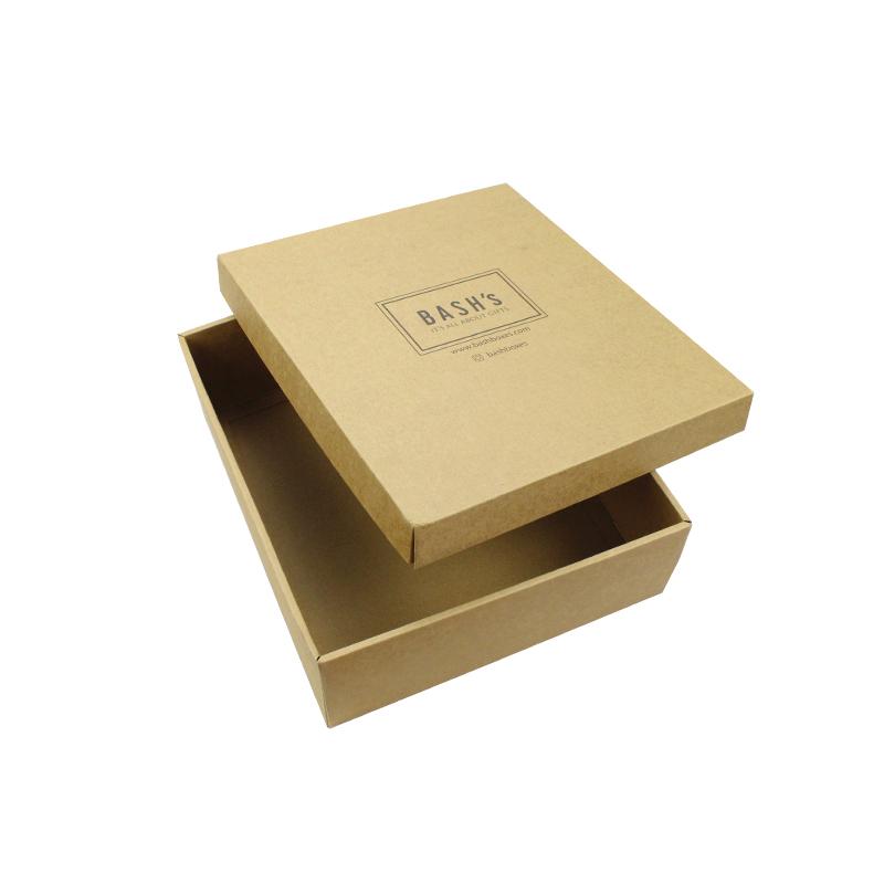 Brown Gift Box With Lid