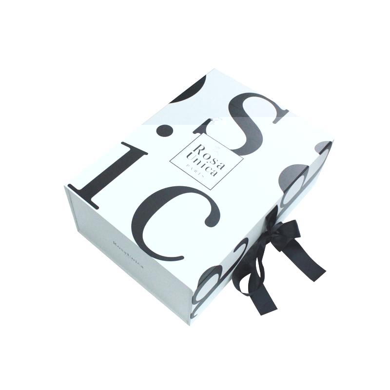A4 folding gift box With Ribbon