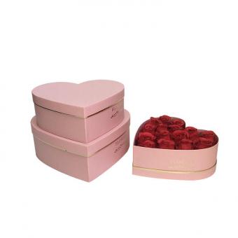 Pink Heart Shaped Gift Box