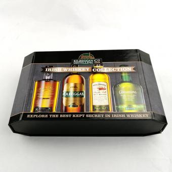 magnetic cardboard wine box